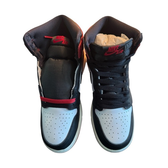 Nike Jordan 1 Retro Hightop, youth, ‘Black Toe’ - Picture 4 of 5